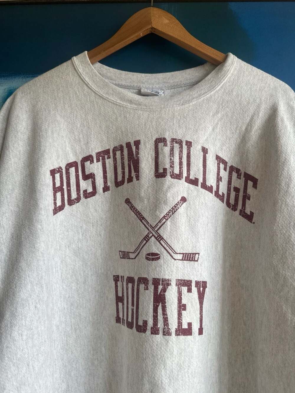 Champion Reverse Weave Boston College Hockey Sweatshirt